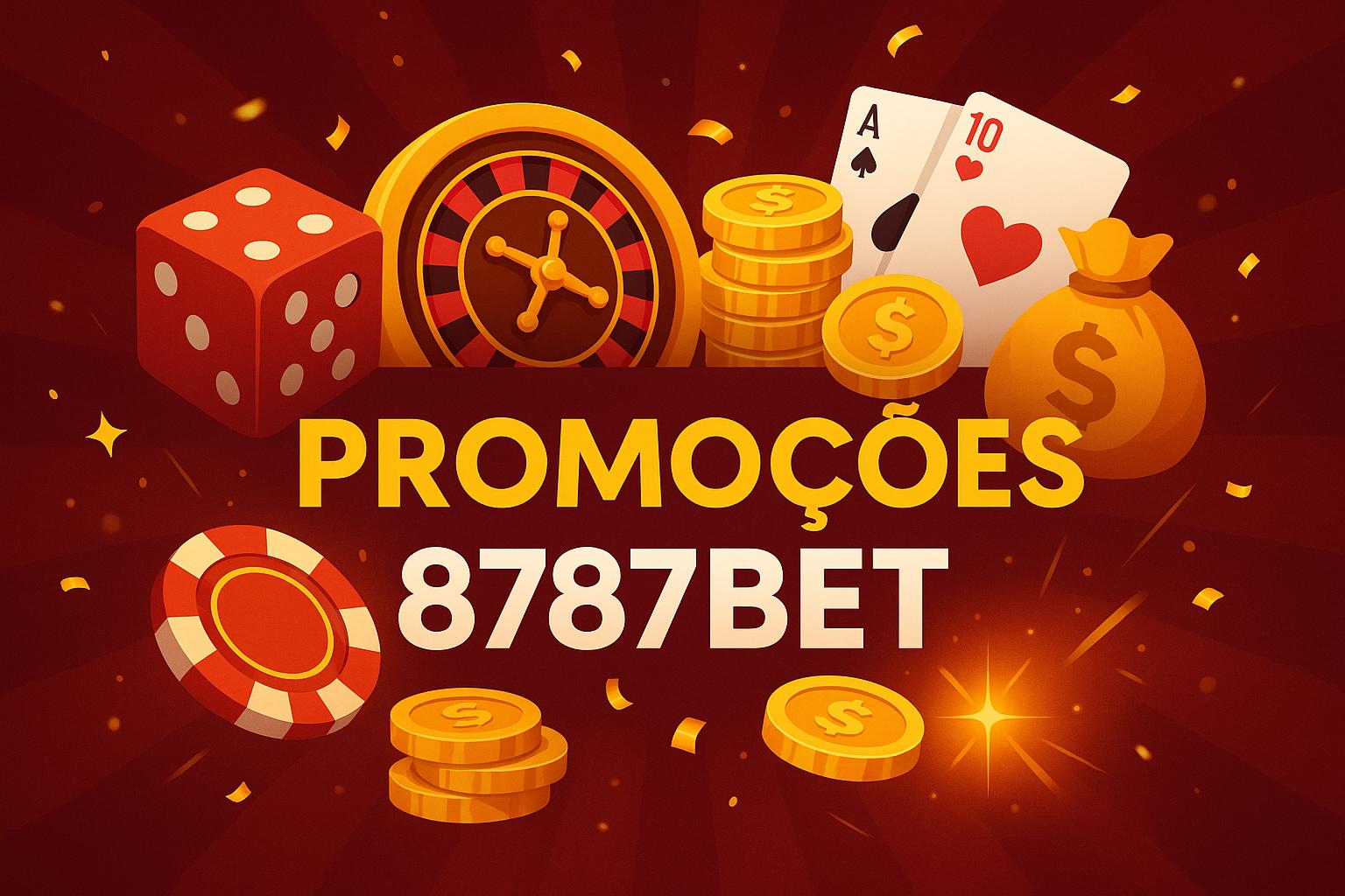 O bônus promocional 8787BET é uma ótima maneira de começar sua aventura