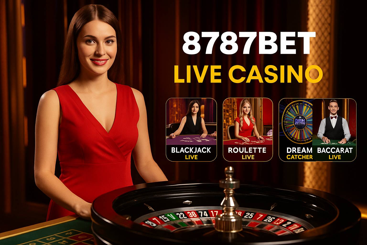 O 8787BET Live Casino lança promoções regularmente