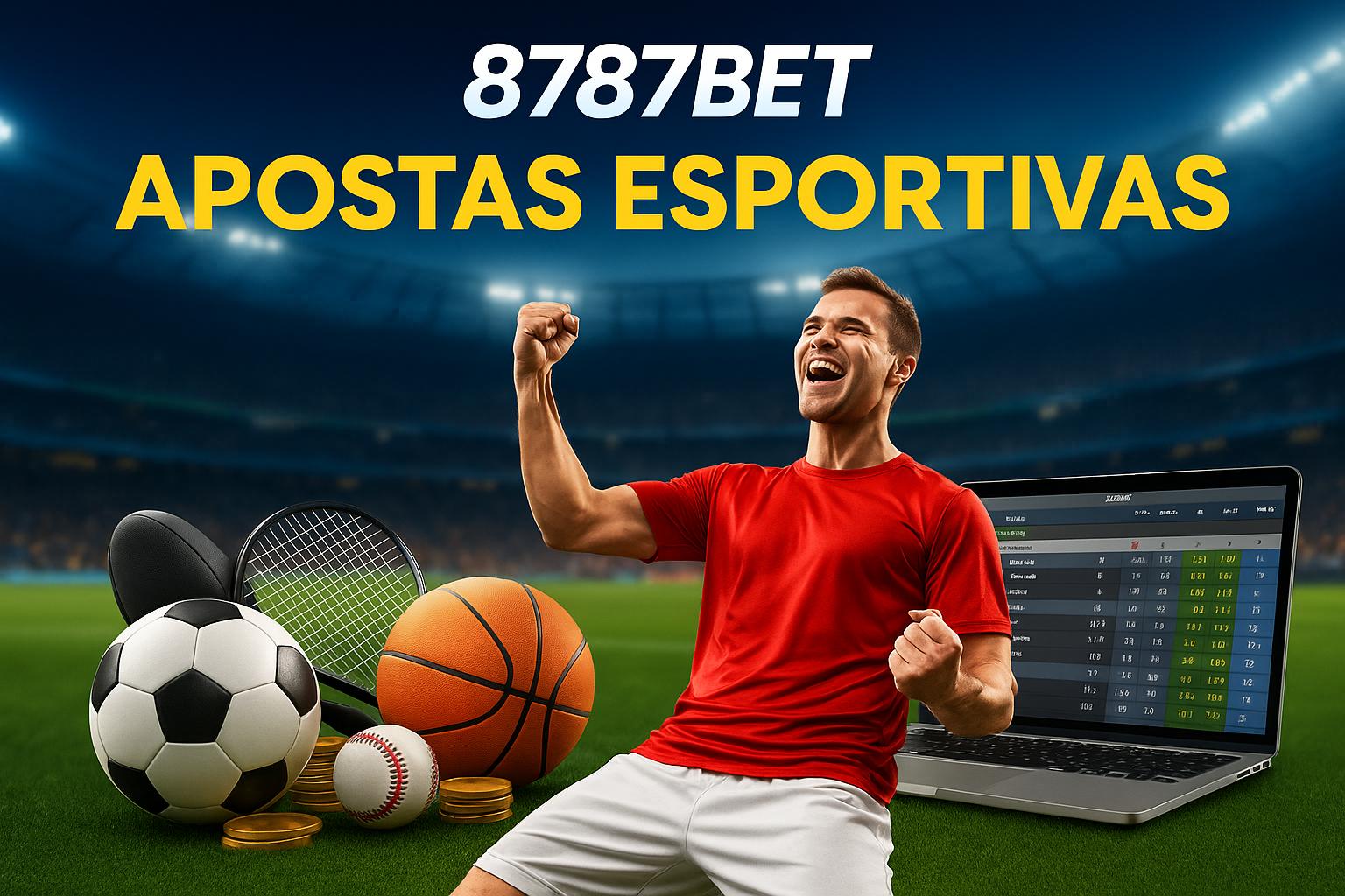 Apostas esportivas no cassino online 8787BET