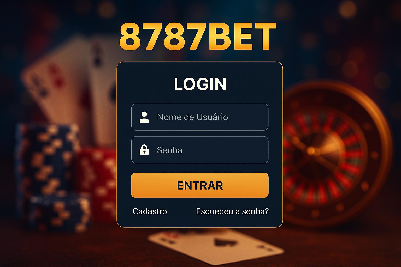Login no Cassino 8787BET