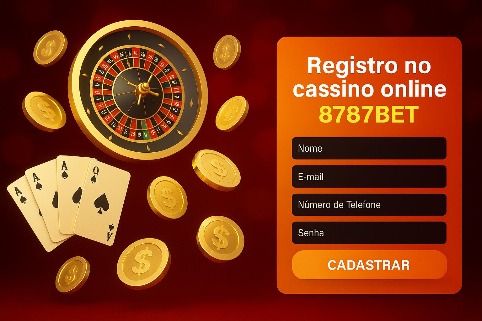 Não Perca tempo, o rRgistro na site 8787BET