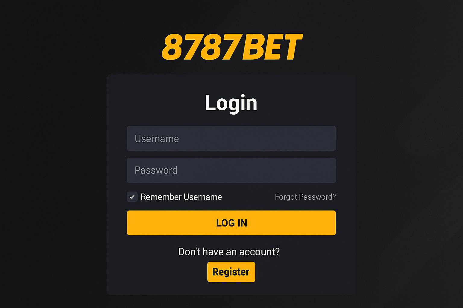 Registro na 8787BET Garante Acesso a uma Vasta Seleção de jogo